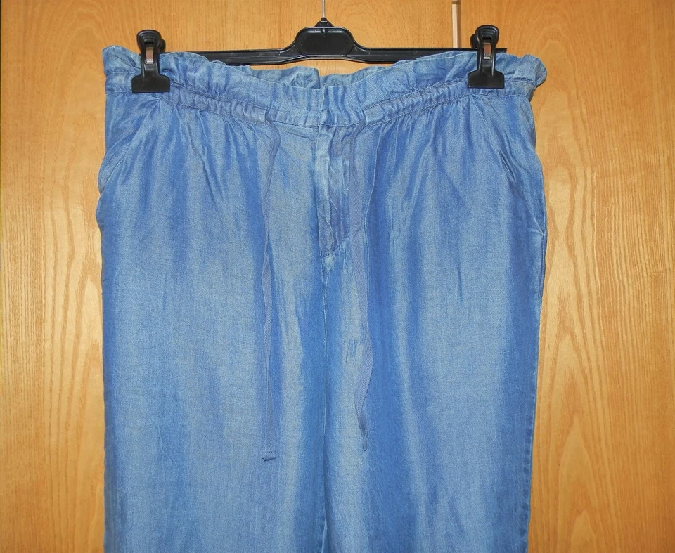 PANTALONI QUICKSILVER JAGGY BLU EXPRESSO Tg. L - PANTS DRAWSTRING ELASTIC WAIST  - Imagen 2 de 4