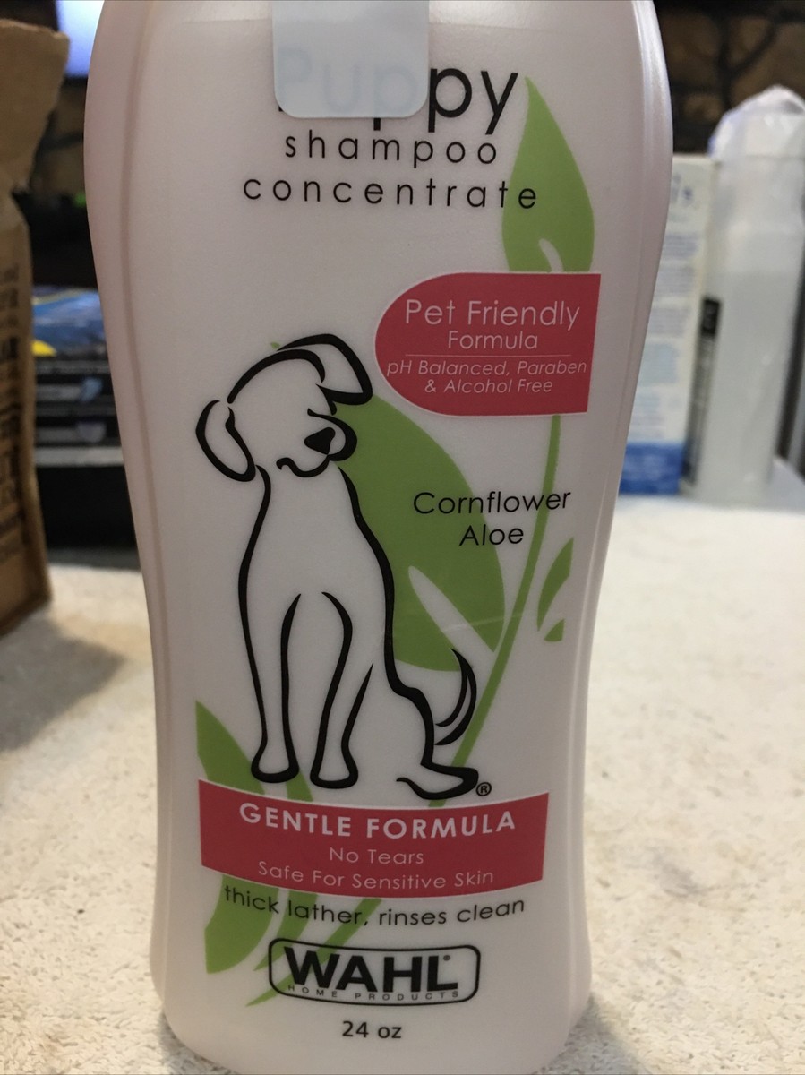 Wahl Puppy Shampoo Concentrate Gentle Formula Cornflower Aloe 24 oz | eBay