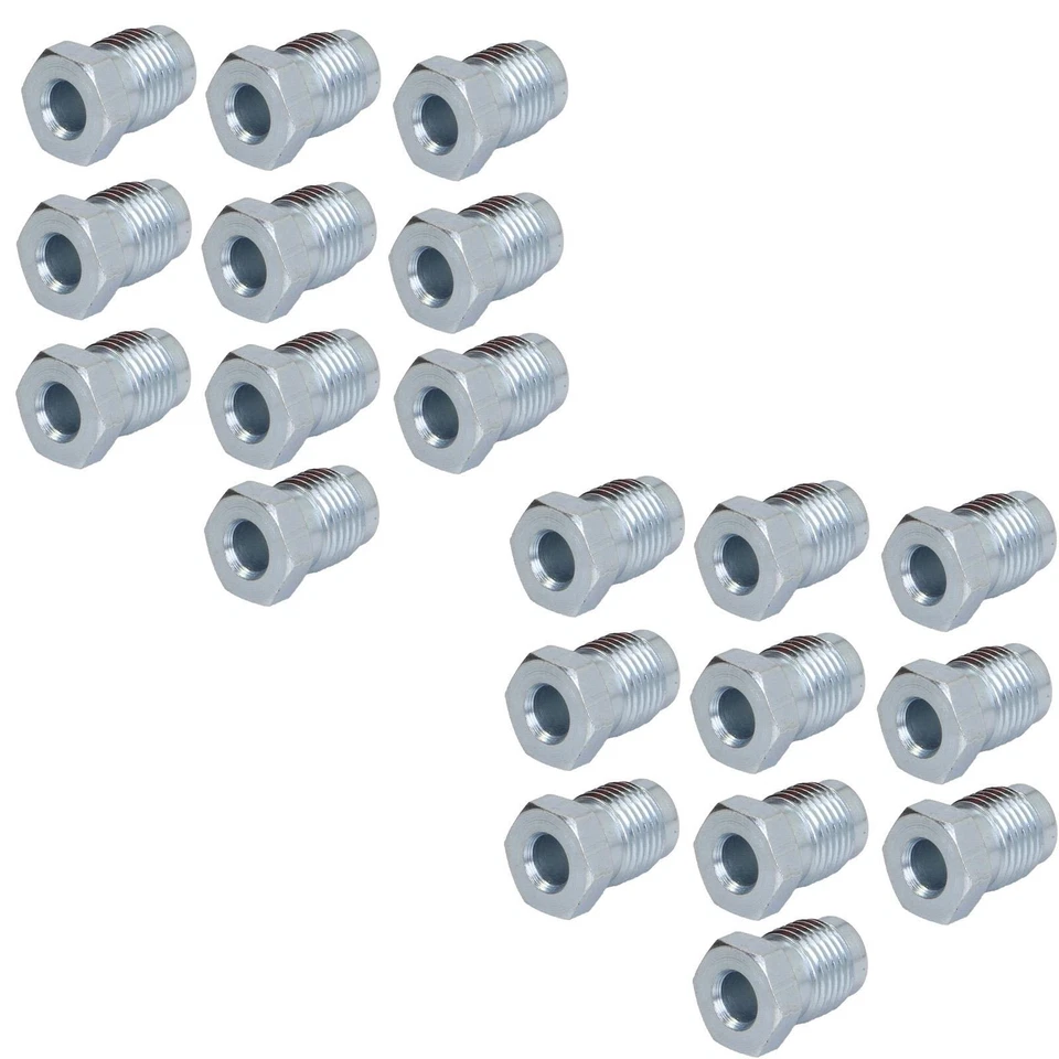 20x ATE Bremsleitungsnippel Bördel F M10x1 Bremse Überwurfschraube Bremsleitung - Bild 1 von 2