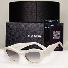 Image of Prada Sunglasses Symbole White Grey Gradient PR07YS SPR 07Y 142-130