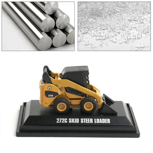 1/160 Alloy DieCast Mini Model Mixer Concrete Truck Excavator Loader Tractor - Picture 2 of 8
