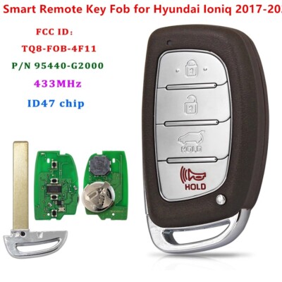 Smart Remote Key Fob for Hyundai Ioniq 2017 2018 2019 2020 2021 95440-G2000