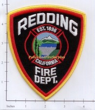 California - Redding CA Dept Fire Patch