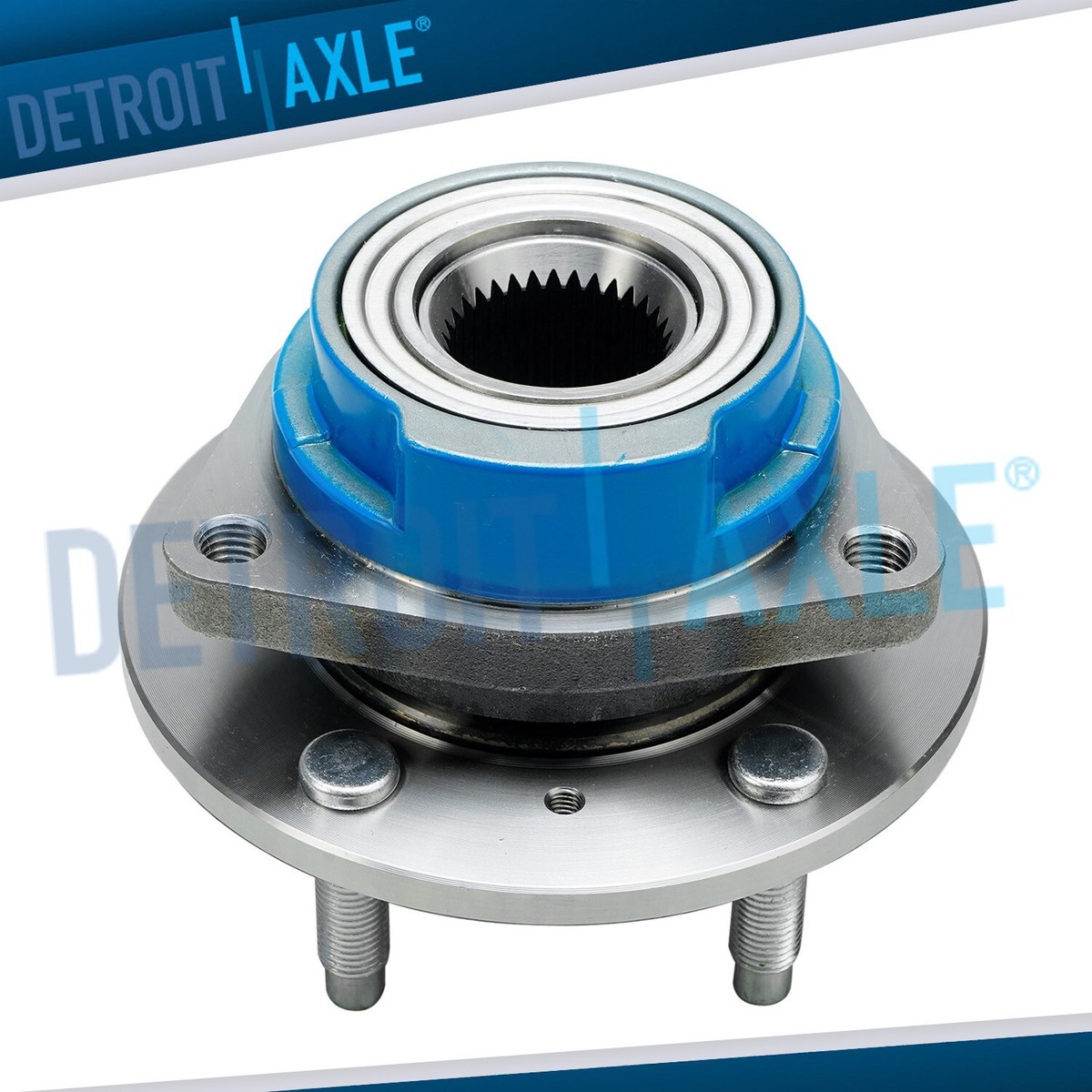 Wheel Bearing Hub Assembly Front Wheel Hub & Bearing Assembly For Chevy Monte Carlo, Impala, Cadillac Eldorado, DTS & More FWD Models (5x115 Bolt Pattern) 2010 Chevy Equinox Front Wheel Bearing - Foto 9