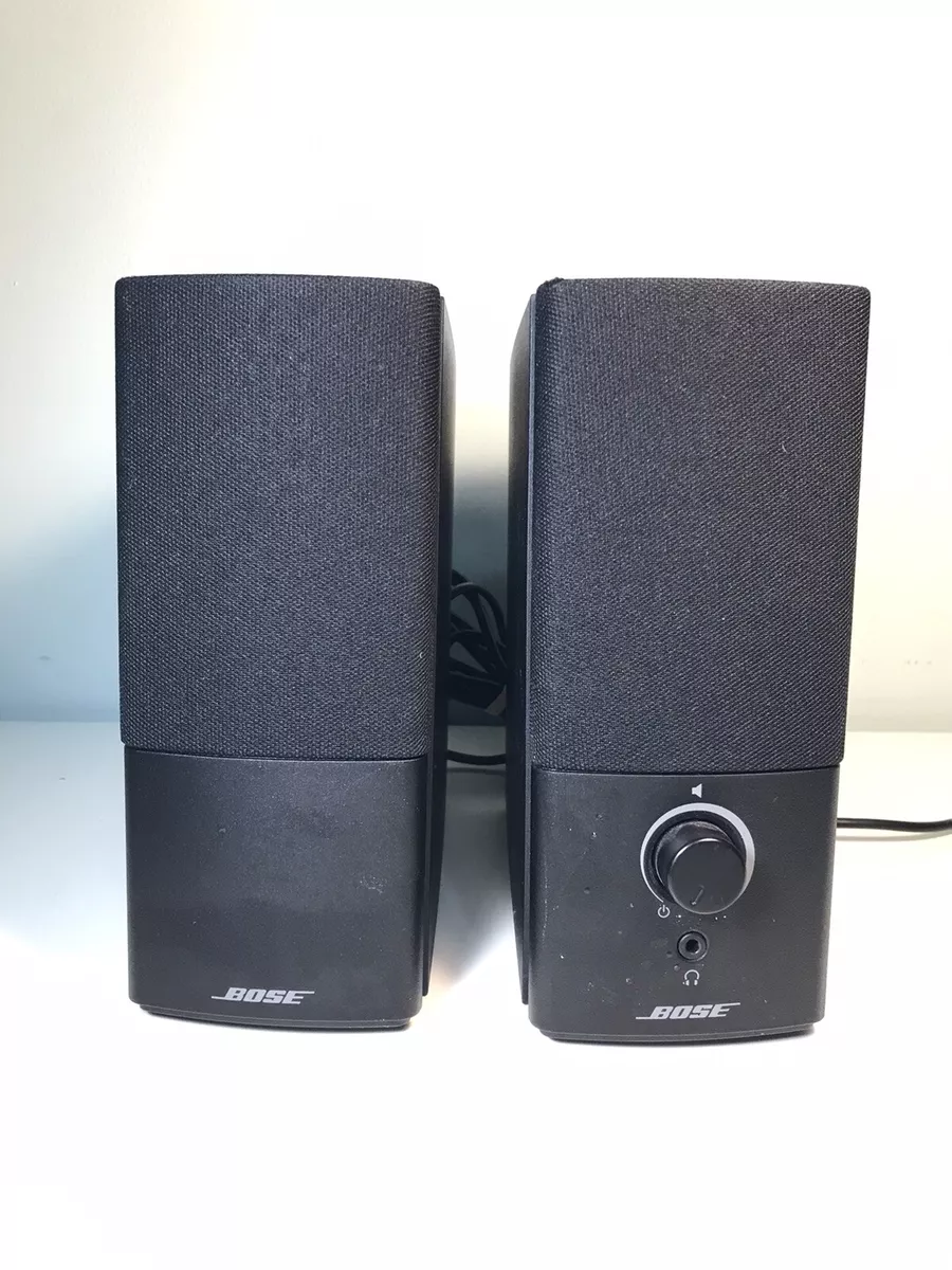 Bose Companion 2 Series III Multimedia Computer PC Wired Speakers - Black