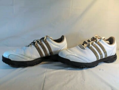 Adidas Golf Shoes  Traxion Powerband Chassis White 791003  Sz 15 Adidas Golf Shoes Traxion Powerband Chassis White 791003 Sz  main image 3