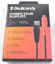 Skullcandy USB-A to Micro-USB Charging Cable NIP