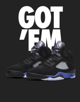 nike Jordan 5 racer Blue