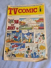 TV Comic # 978 dated 12th September 1979 Doctor Who Tom & Jerry Laurel & Hardy