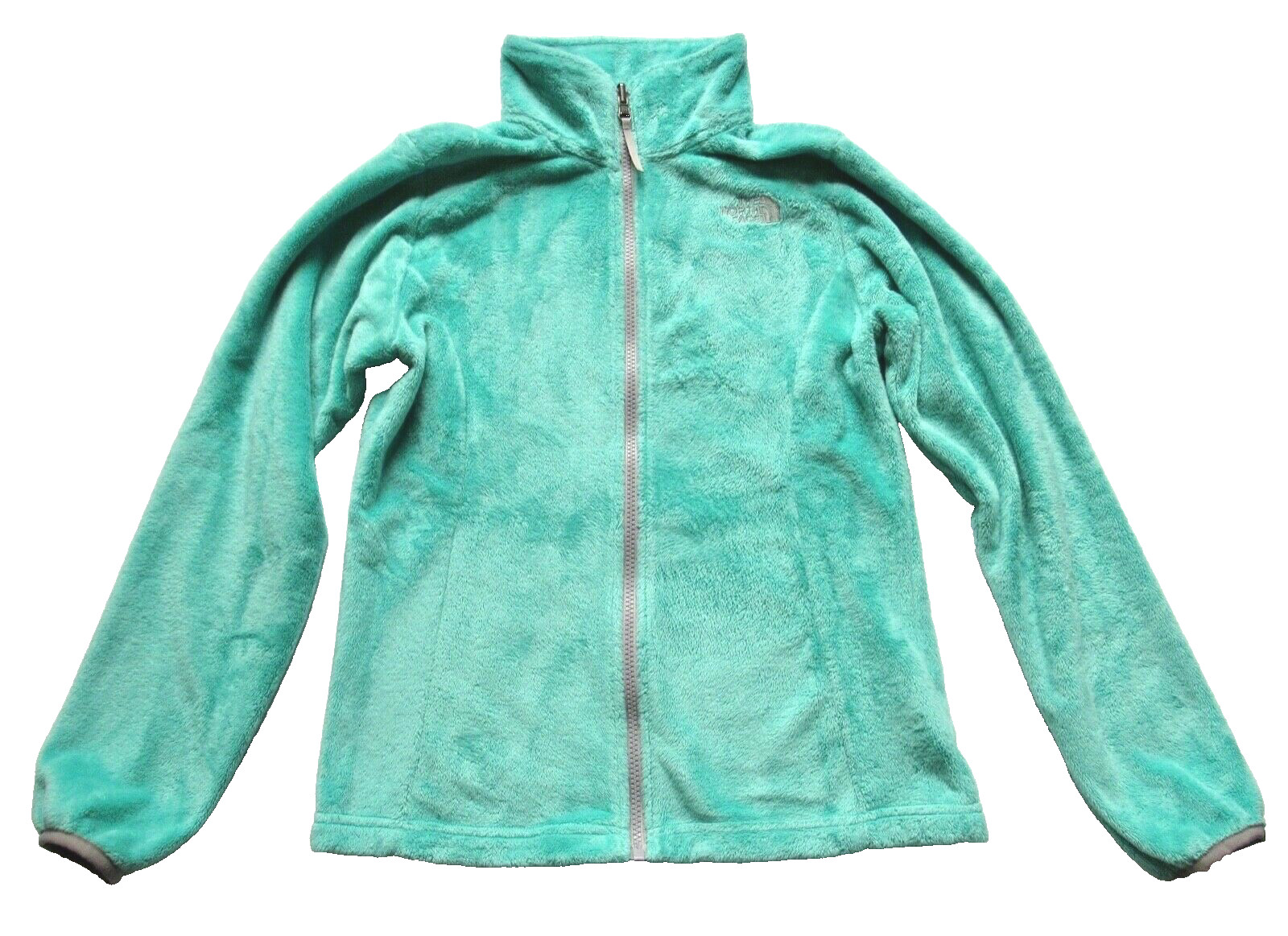 The North Face Girl's Teen's Aqua Blue Green Fleece Jacket C