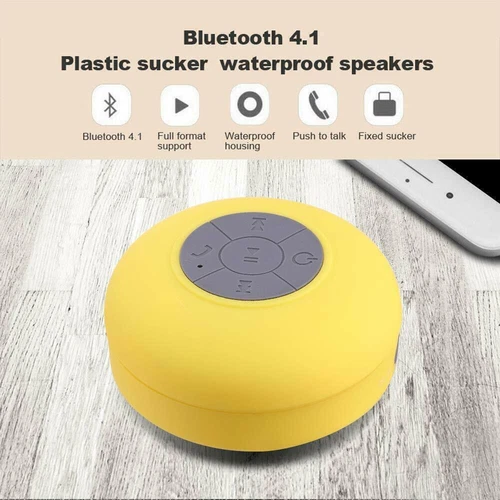 Bluetooth Wireless Speaker Waterproof Shower Wireless Resistant Portable Mic - Picture 20 of 59