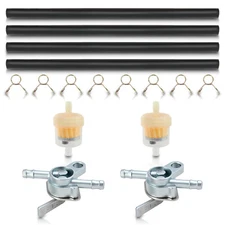 1/4" Inline Gas Fuel Switch Petcock Pocket 50cc 70cc 90cc 110cc 125cc 150cc ATV