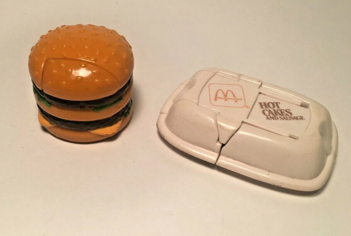 Vintage Fast Food Toys - McDonald's Happy Meal Burger King