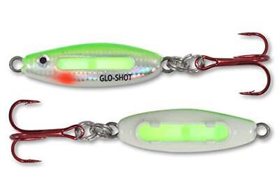 Northland Tackle GSFB4-20 Glo-Shot Fire-Belly Spoon Super Glo Perch 1/4 OZ