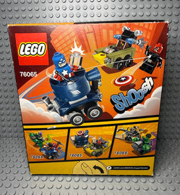 LEGO Marvel Super Heroes Mighty Micros Capt America Vs Red Skull 76065 - Sealed!