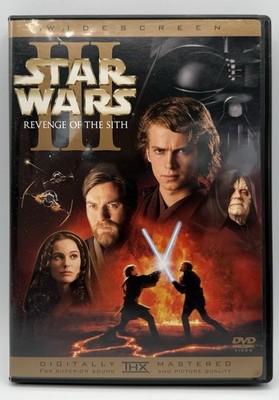 Star Wars Episode III - Revenge of the Sith DVD Widescreen Ewan McGregor 2005