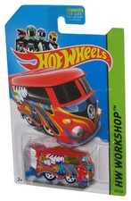 Hot Wheels HW Workshop (2013) Red Volkswagen Kool Kombi Toy Car 201/250
