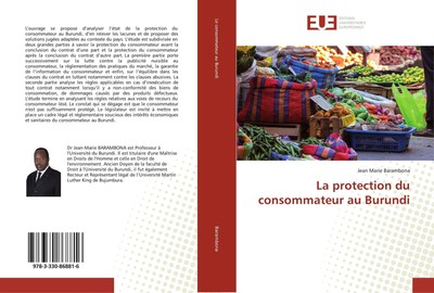 La protection du consommateur au Burundi | Jean Marie Barambona | Taschenbuch