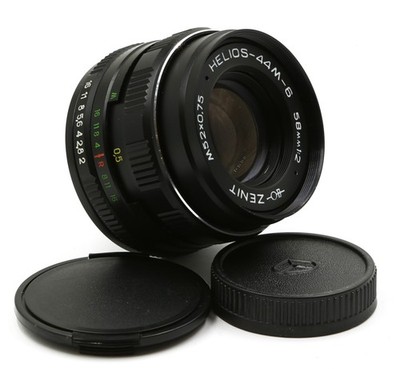 NEW! Helios 44M-6 58mm f/2 M42 Vintage Lens Swirly Bokeh Biotar