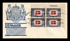 DR JIM STAMPS US COVER DENMARK OVERRUN COUNTRIES FDC SLOGAN CANCEL ANDERSON