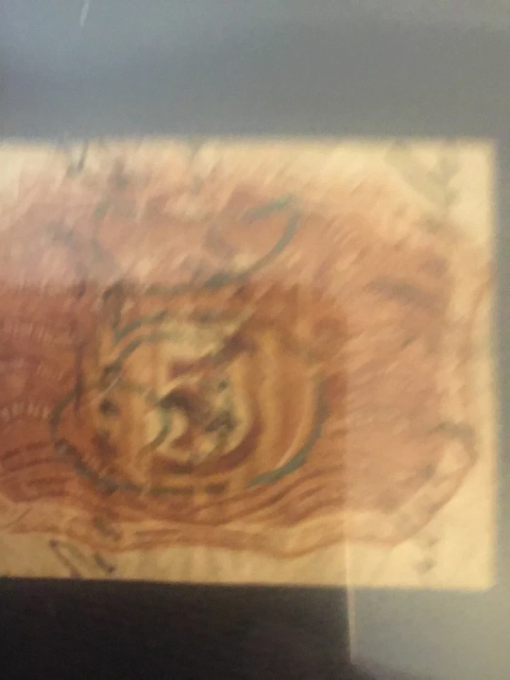 5 cent fractional currency george washington 1863 - Image 3 of 4