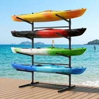 NAIZEA Kayak Storage Rack Freestanding Wall Mount 2 & 4 Tier Kayak Holder Stand