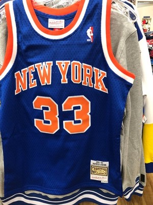 PATRICK EWING NEW YORK KNICKS  NBA JERSEY NBA BOYS/YOUTH MITCHEL & NESS ROYAL