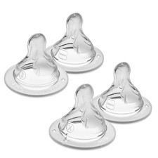 Bottle Nipples Mixed Flow Pack - Fast Flow Nipple Level 3 and Extra Fast Flow Ni