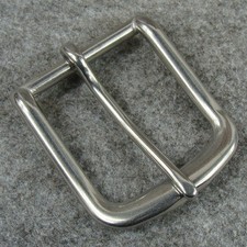 2 Pack Stainless steel Tongue Pin horse Belt Buckle for 1.5  Belt Z379