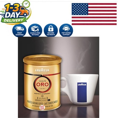 Medium Roast Qualita Oro Ground Coffee, 8.8oz - A True Connoisseur's Choice