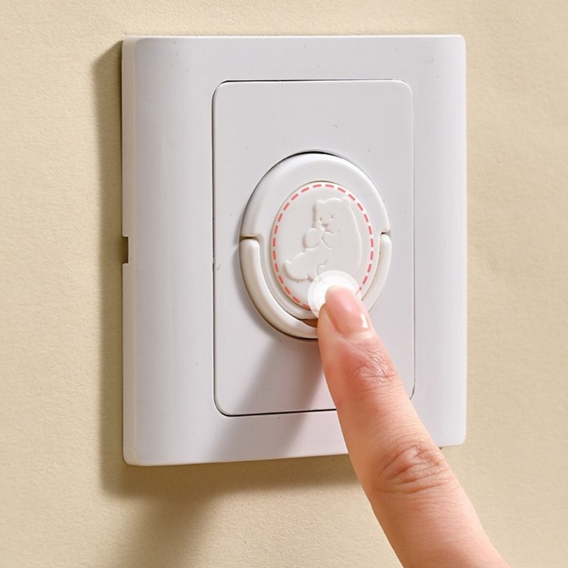 как выглядит Set of 10pcs Baby Proof Plug Cover Designing to Prevent Power Shock in Homes фото