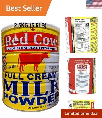 Real Fresh Milk Powder 2.5 Kg - Instant Creamy Delight with Vitamins A & D