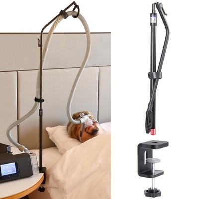 CPAP Hose Holder,Avoid Tangling and Prevent Blockage, Adjustable Height, Rota...