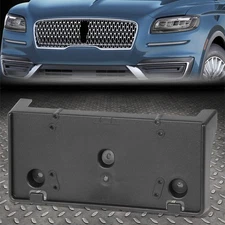 For 19-21 Lincoln Nautilus OE Style Black Front Bumper License Plate Bracket
