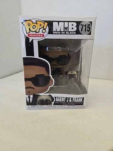 Funko Pop Movies: Men in Black - Agent J & Frank #715 w/ Protector