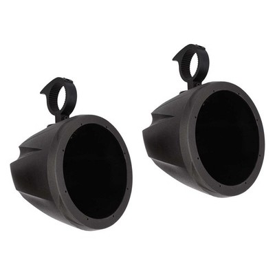 Metra 8'' PowerSports Black Unloaded Speaker Pods (Pair)