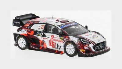 1:43 IXO Ford Puma Rally1 #22 Rally Poland 2024 Sesks Francis RAM944.22 Modellba