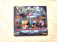 Amazing Hidden Object Games 4 PAK PC DVD-ROM Paranormal Mysteries 5 Legacy
