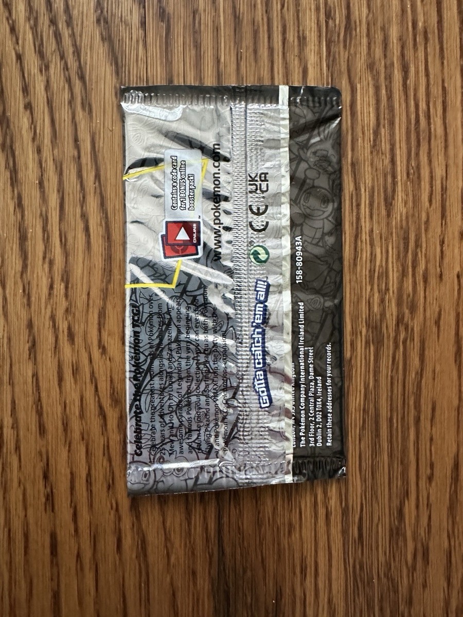 Pokémon Celebrations Booster Pack English Sealed 25th Anniversary