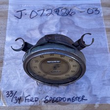 Original 1933 1934 Ford Waltham Speedometer Qty 1