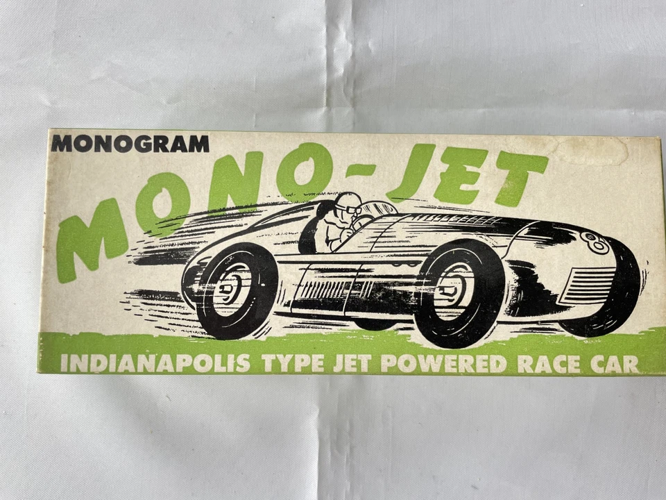 Vintage Monogram Mono-Jet Indianapolis Type Race car model kit 1/30 R3 unbuilt - Image 2 of 4