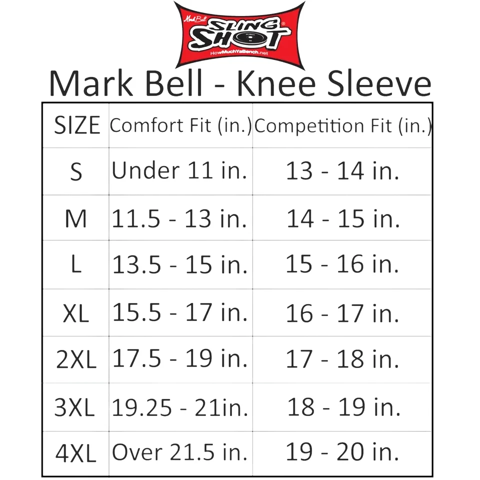 Black Sling Shot Gangsta Knee Sleeves by Mark Bell – Heavy-Duty Support - Image 3 of 3