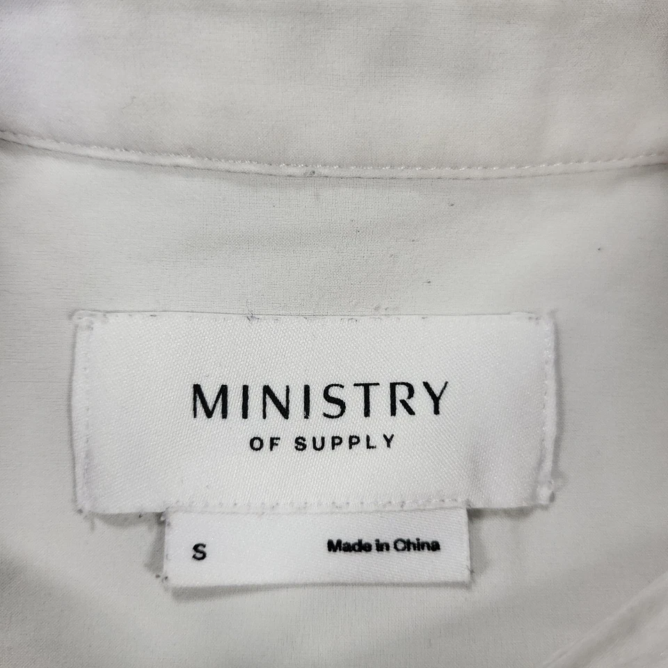 Camisa Ministry Of Supply Para Hombre Pequeña Vestido Abotonada Manga Larga Formal Foto 2 de 4