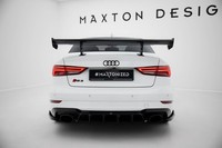 Maxton Design Carbon Heckspoiler HeckflüGel Standfuß Innen Passend FüR Audi A3 /