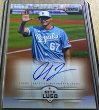 2025 Topps Stadium Club Autographs Seth Lugo #SCBA-SL Royals