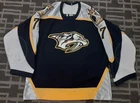 Nashville Predators 2001-02 NHL Game Worn- Used  Jersey Cliff Ronning  SZ 50
