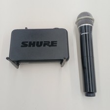 Shure SVX88 Dual Wireless Receiver 2x PG28 Handheld Microphone Tested TMB01 3.0