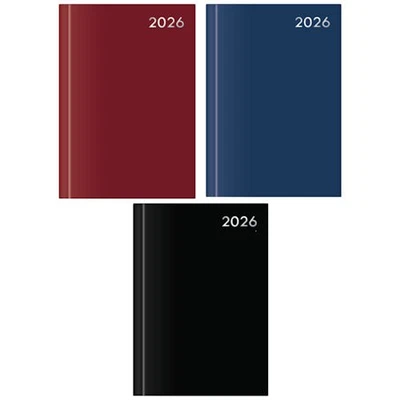 MARTELLO UK Classic Pocket 2026 Diary - Assorted Week To View Small Dates Journal Organiser