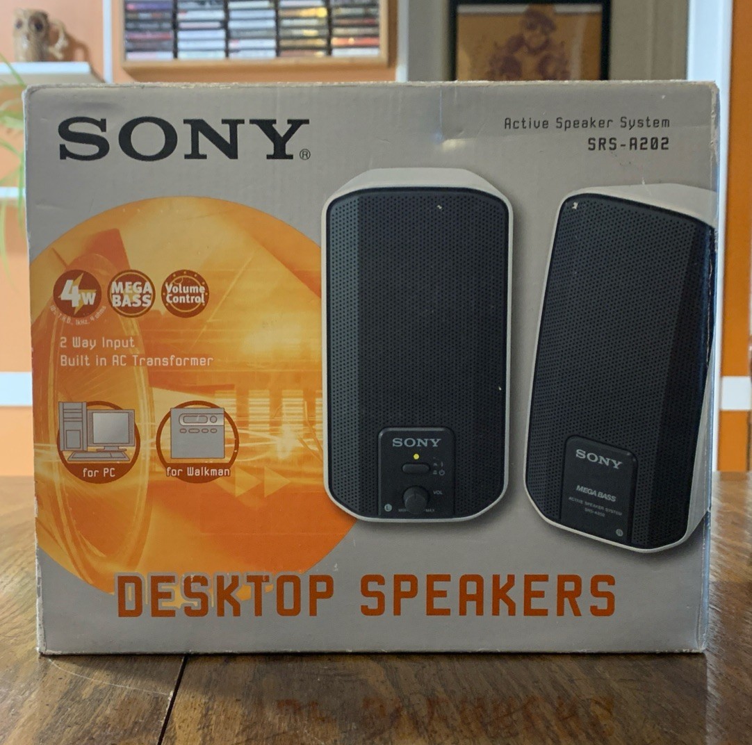 Sony SRS-A202 Computer Speakers for sale online | eBay