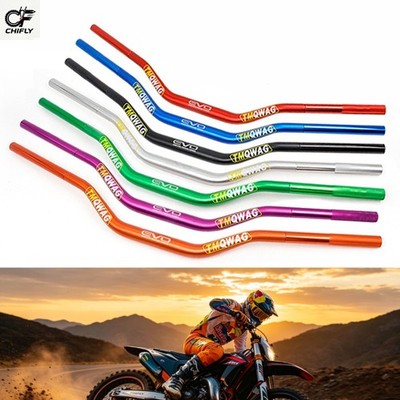 Universal Motorcycle Aluminum Alloy Segmented Handlebar EVO Style Replacement